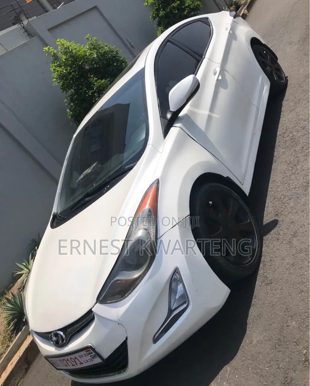 Hyundai Elantra 2013 White