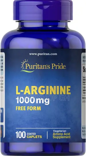 L-Arginine 1000mg Supplements - Nitric Oxide Booster Workout Support