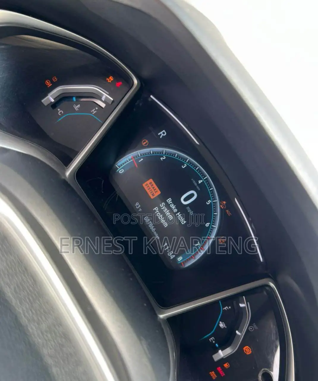Honda Civic Touring Sedan 2018 Black