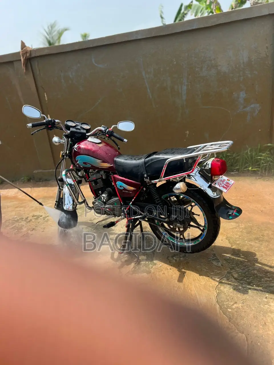 Haojue HJ125-8K 2024 Red