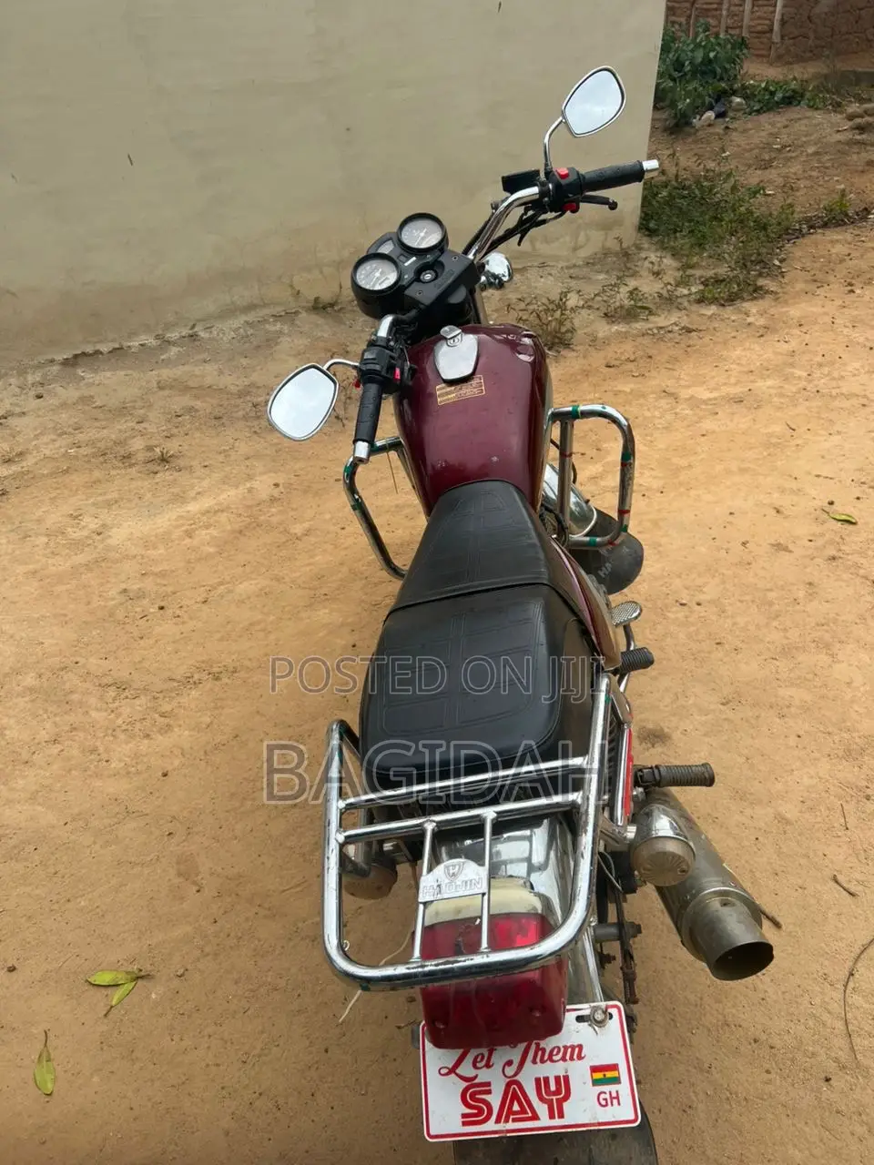 Haojue HJ125-8K 2024 Red