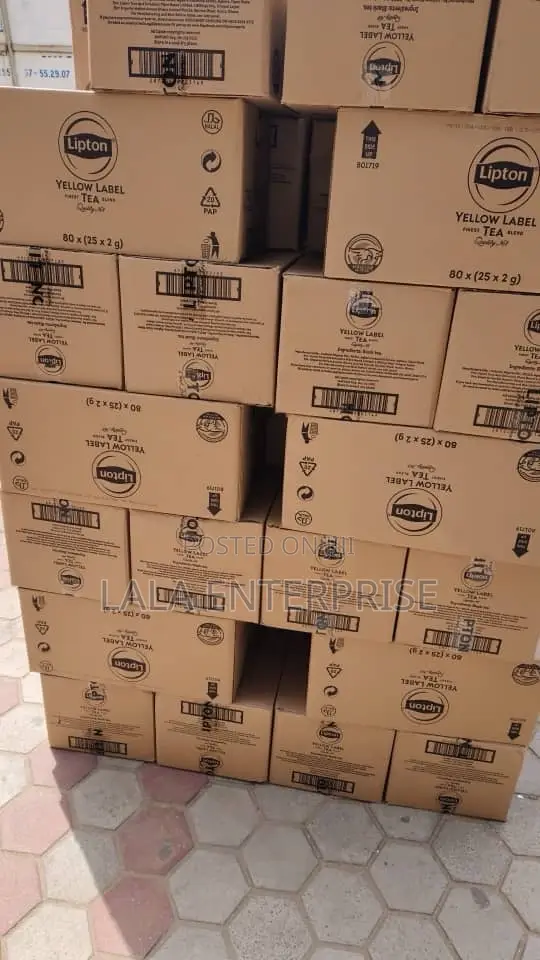 Yellow Label Lipton Tea Available at a Wholesale Price