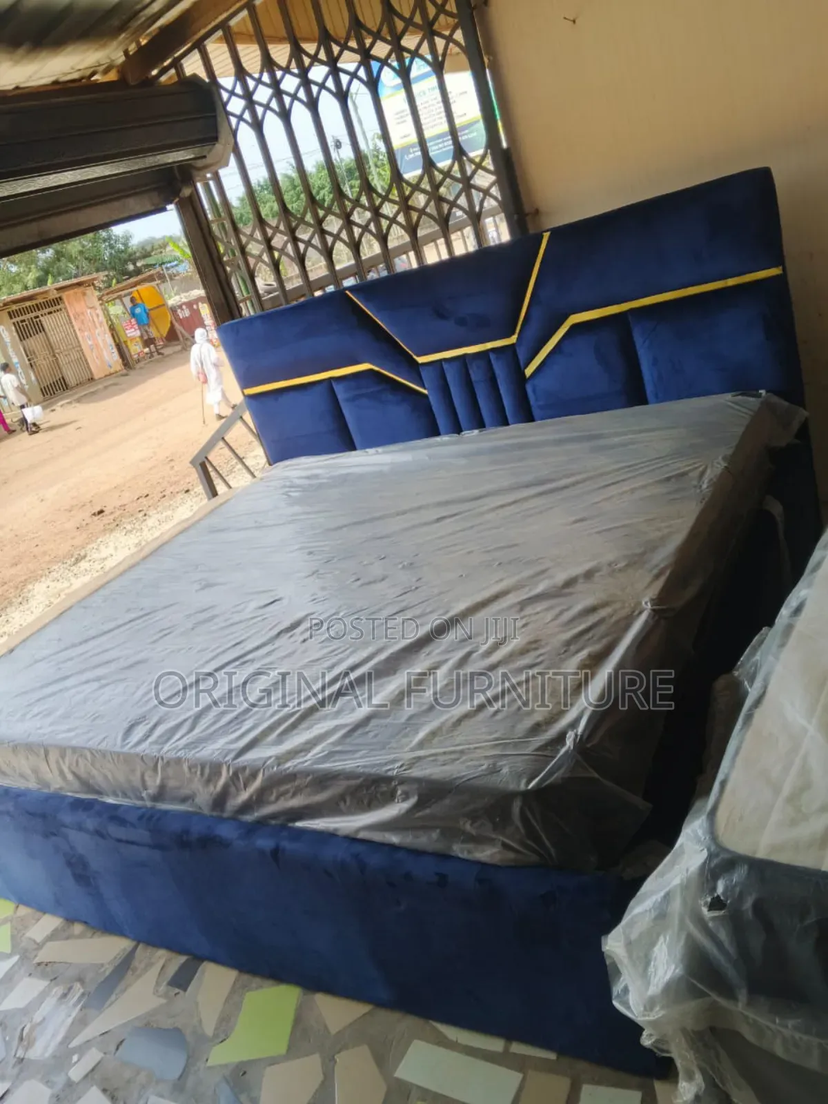 King Size Bed Frame and Mattress