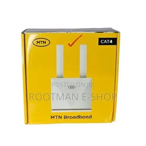 Zte MTN 4g Lte Cat 4 Mobile Wi-Fi Router With Mini Ups-White
