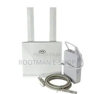 Zte MTN 4g Lte Cat 4 Mobile Wi-Fi Router With Mini Ups-White