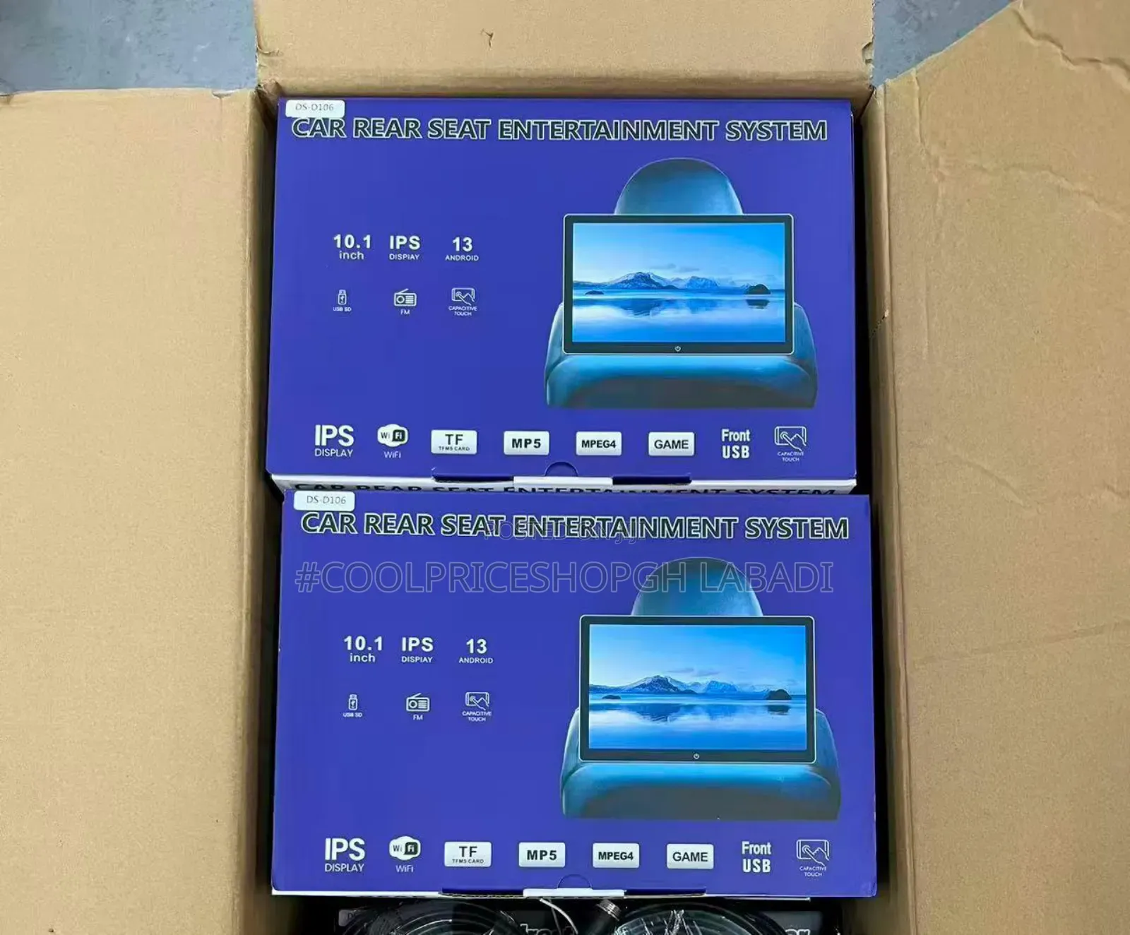 10.1inch Car Vehicle Headrest Android Monitor Multimedia