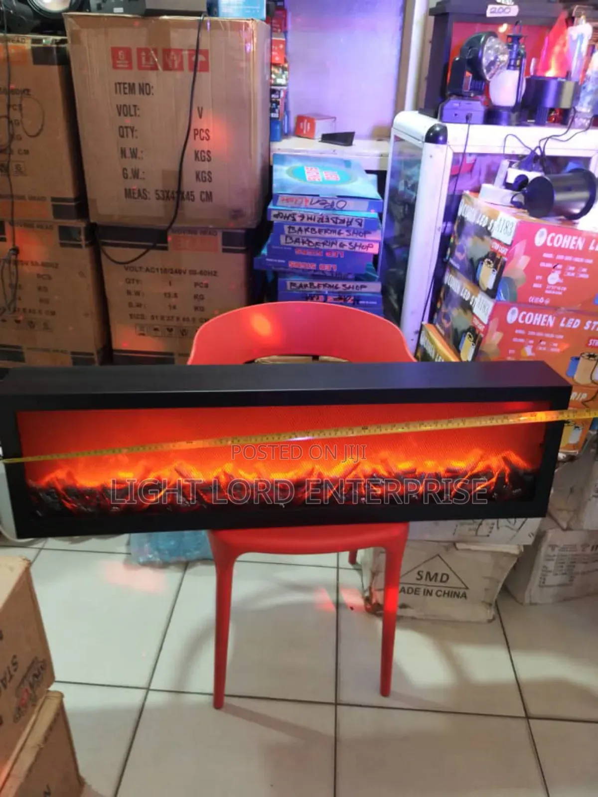 Beautiful Fireplacement Led 3feet by 1feet