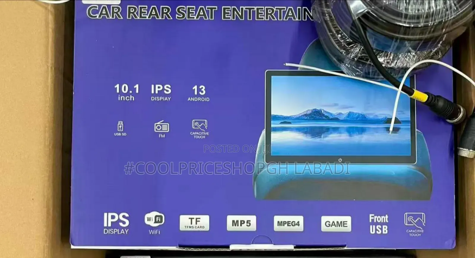 10.1inch Car Vehicle Headrest Android Monitor Multimedia