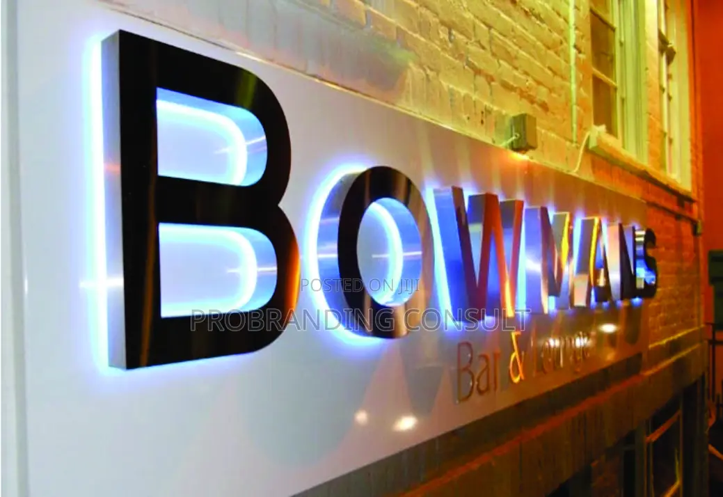 Neon Sign and 3d Sign