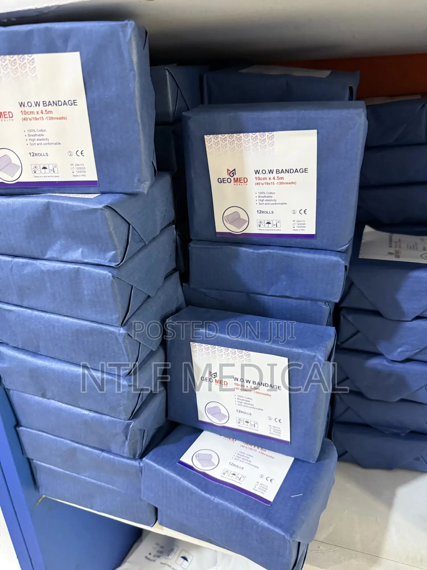 Gauze Bandage Wow 10cm/4 Inches