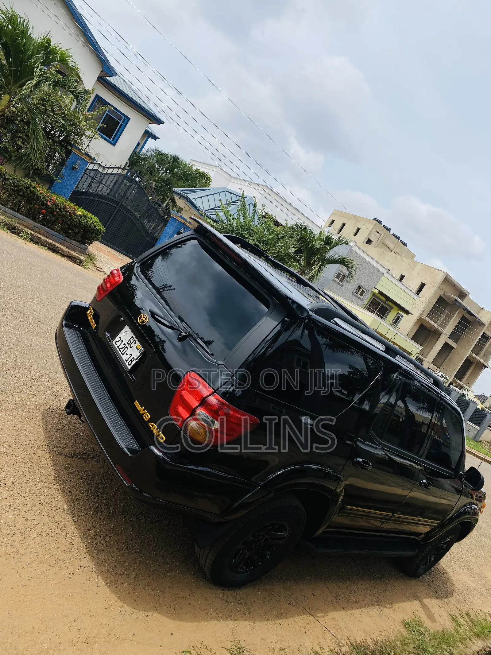 Toyota Sequoia Limited 4dr SUV 4WD (4.7L 8cyl 4A) 2002 Black