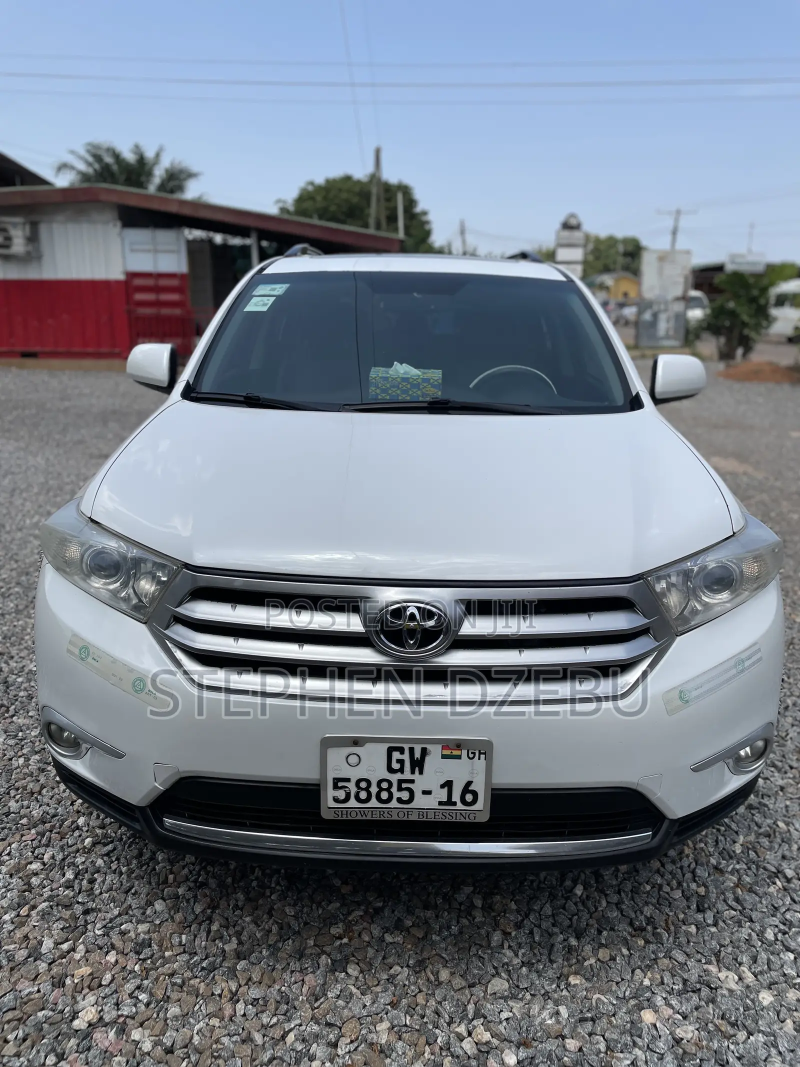 Toyota Highlander Limited 2012 White