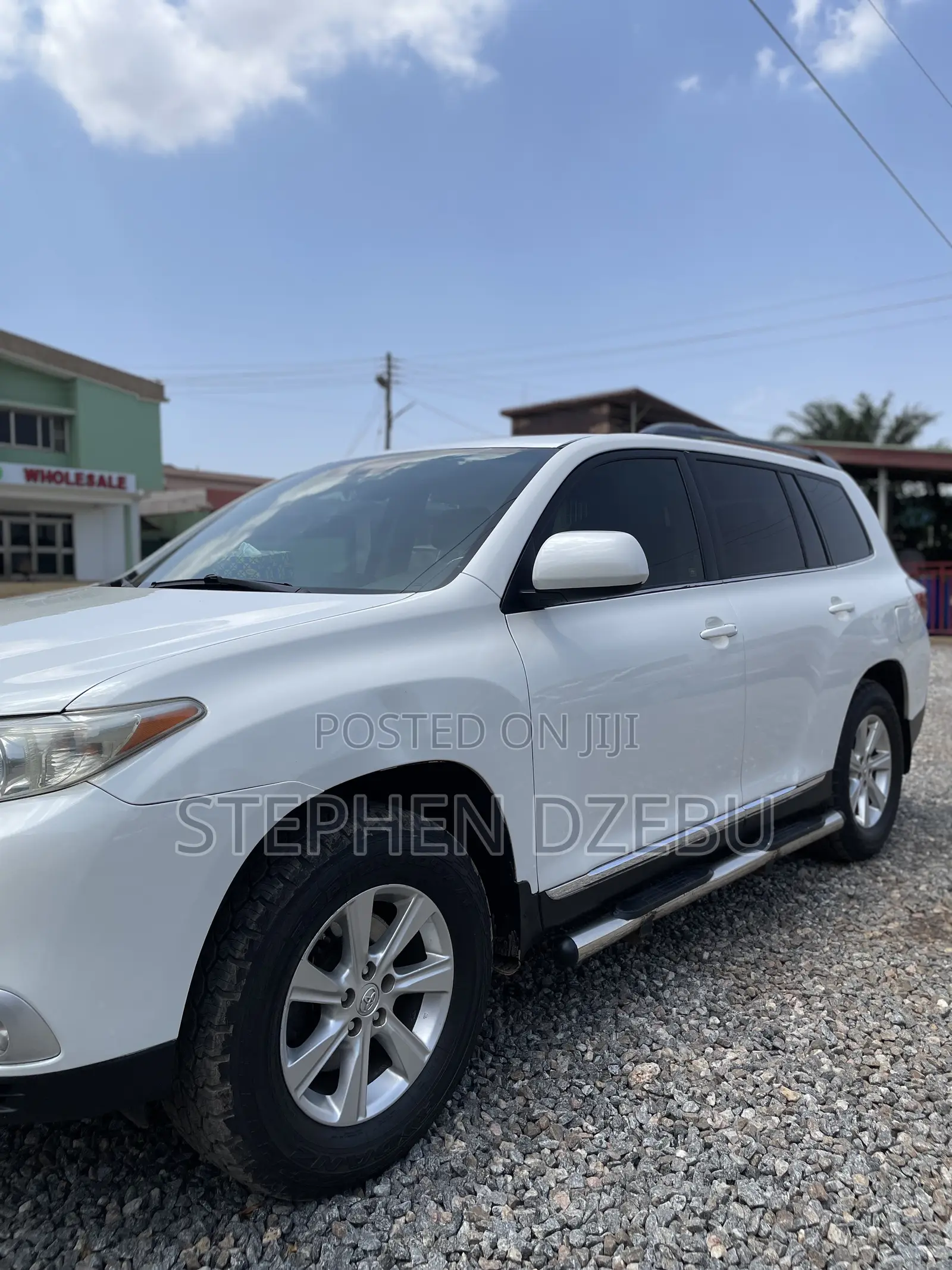 Toyota Highlander Limited 2012 White