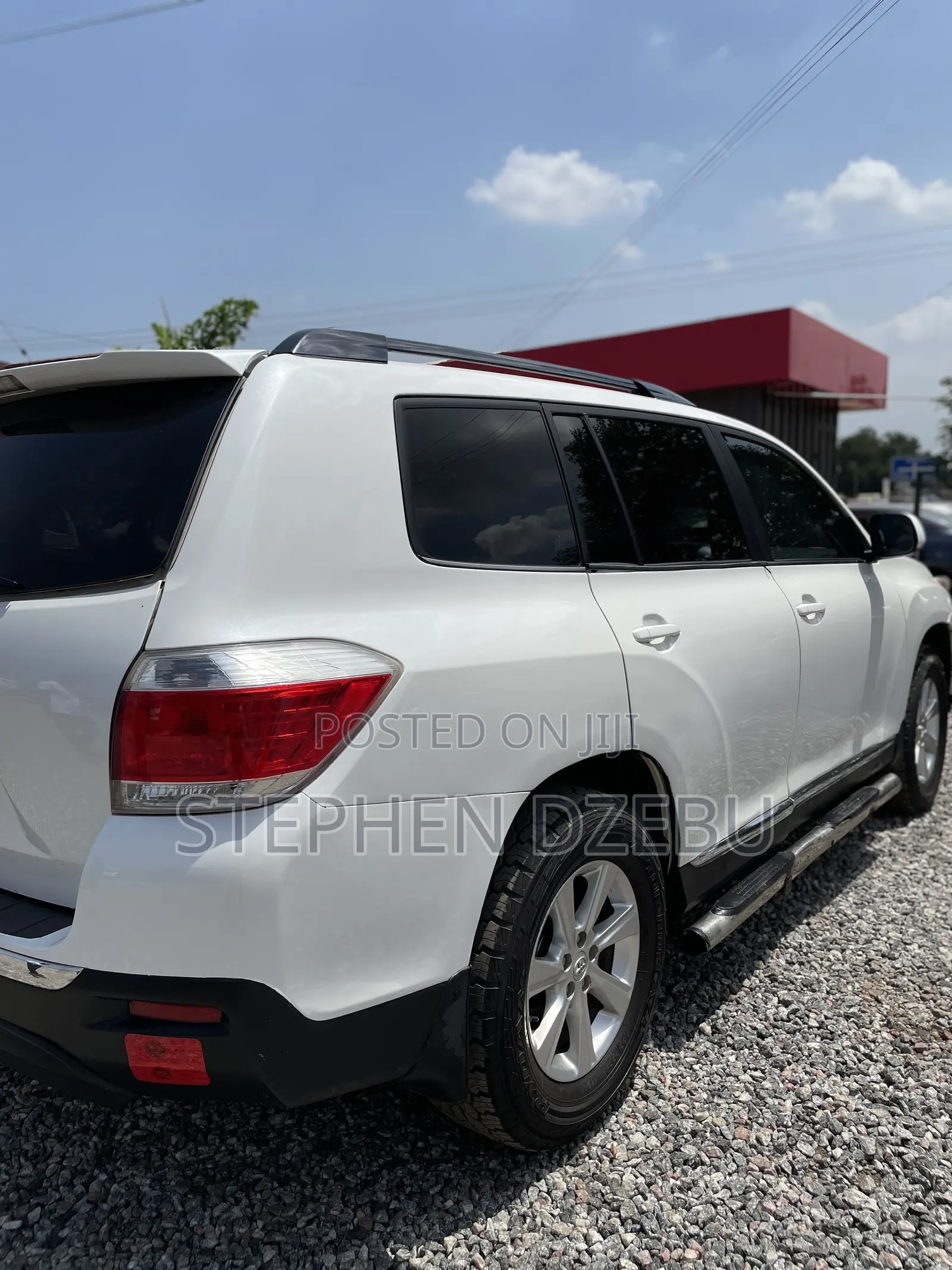 Toyota Highlander Limited 2012 White