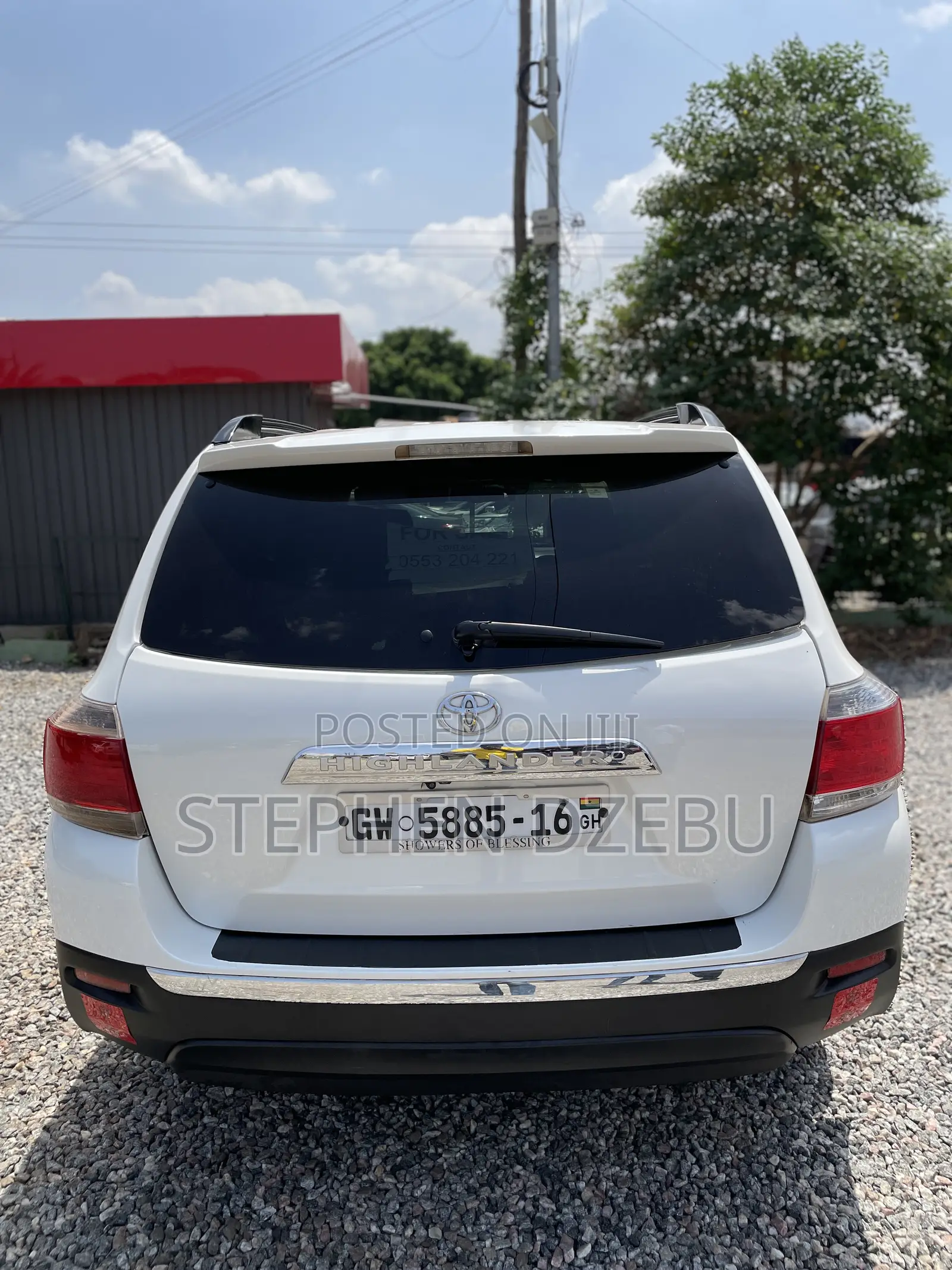 Toyota Highlander Limited 2012 White