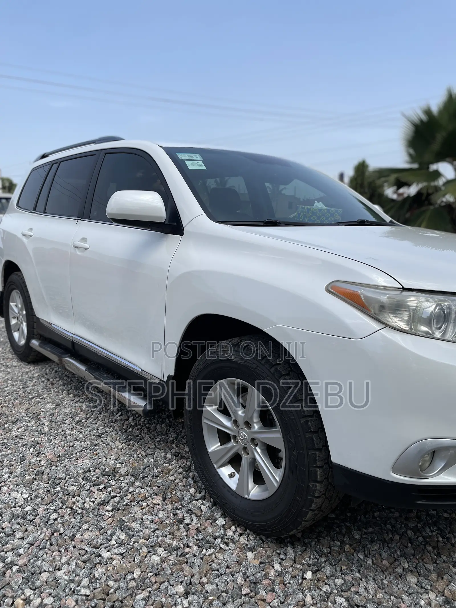 Toyota Highlander Limited 2012 White