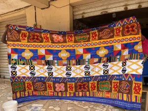 2026 Latex Original Kente From Bonwire for Noble Men