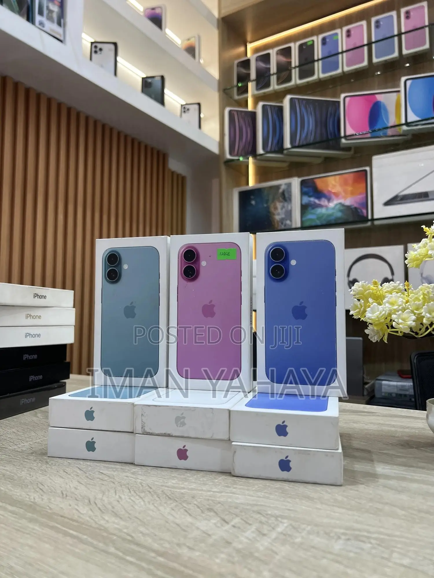 New Apple iPhone 16 128 GB Pink