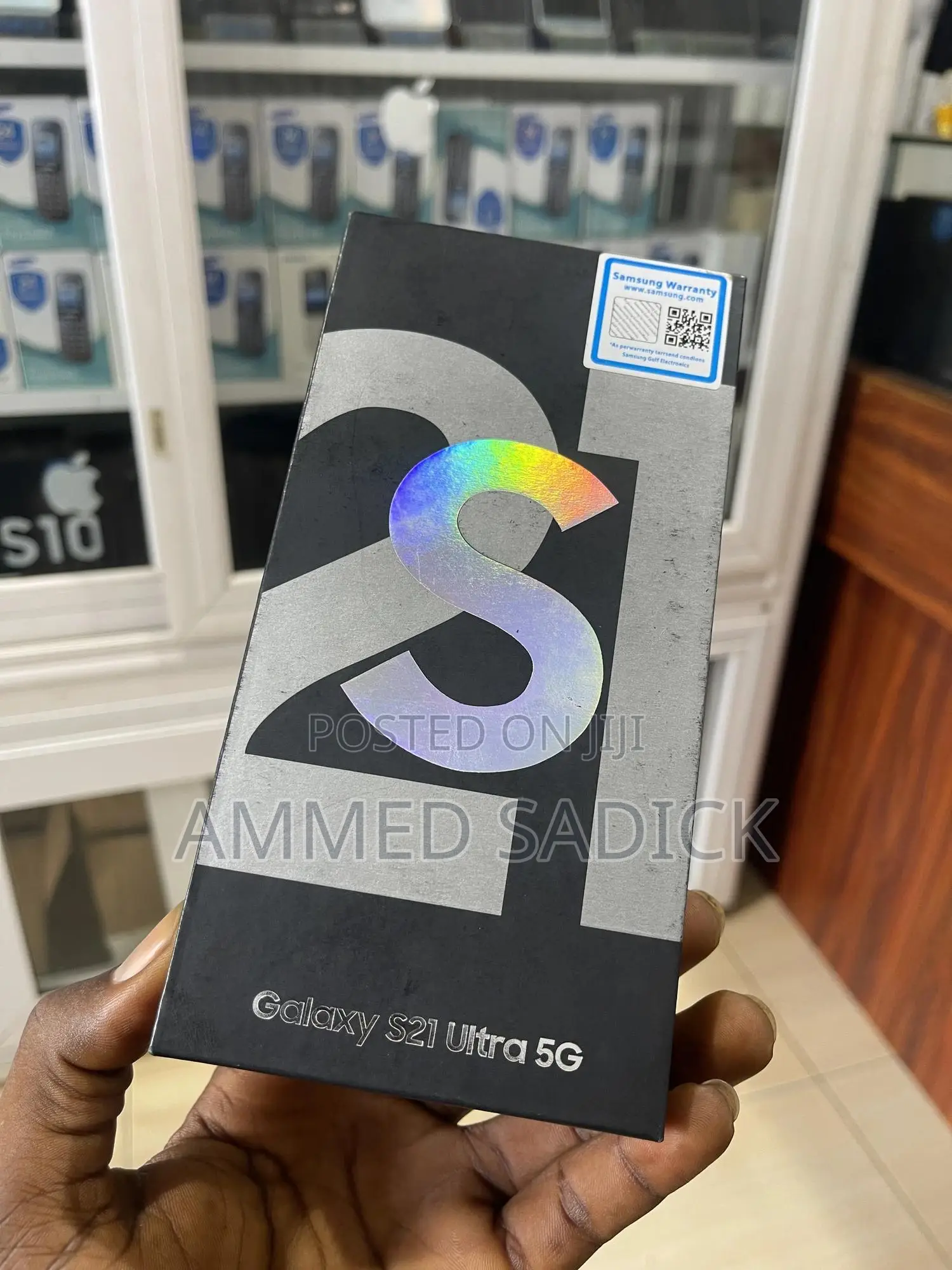 New Samsung Galaxy S21 Ultra 5G 128 GB Black