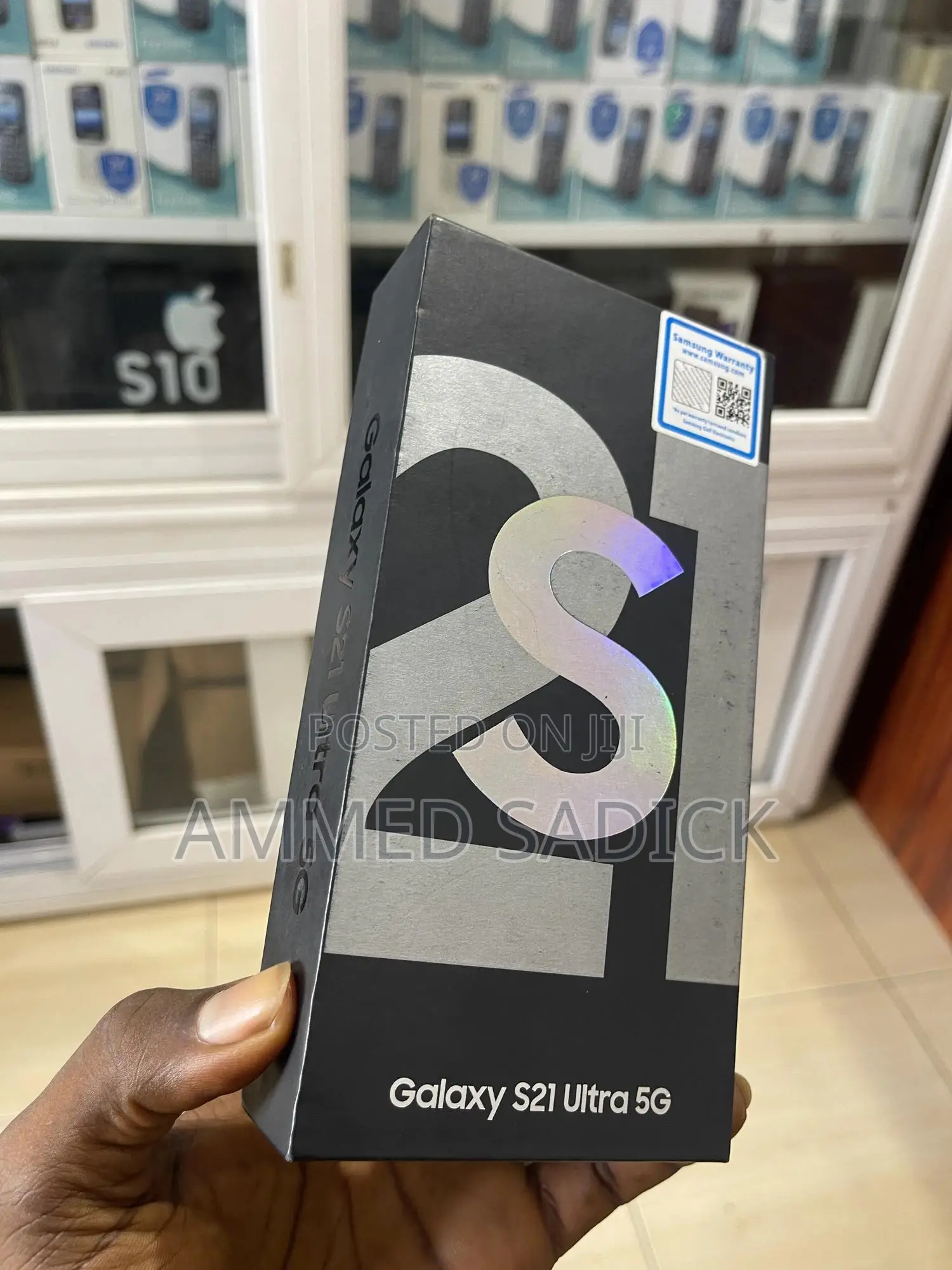New Samsung Galaxy S21 Ultra 5G 128 GB Black