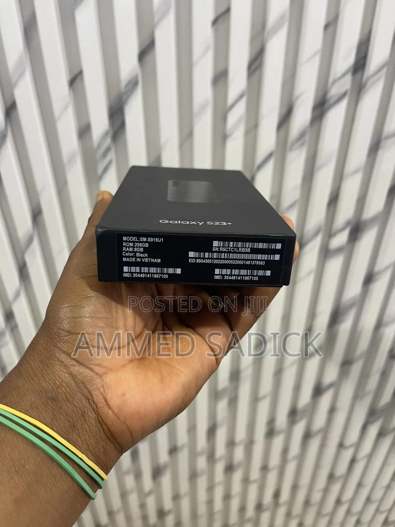 New Samsung Galaxy S23+ 256 GB Black