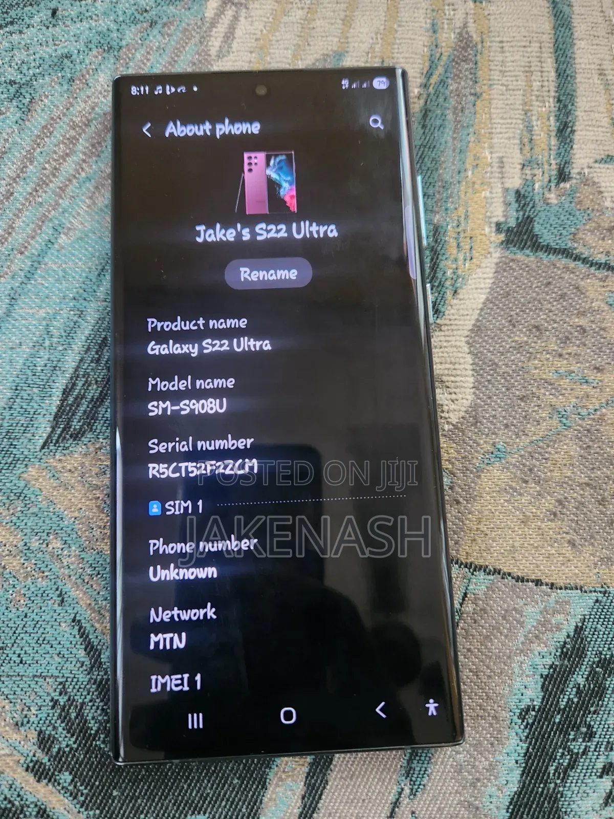 Samsung Galaxy S22 Ultra 128 GB Green