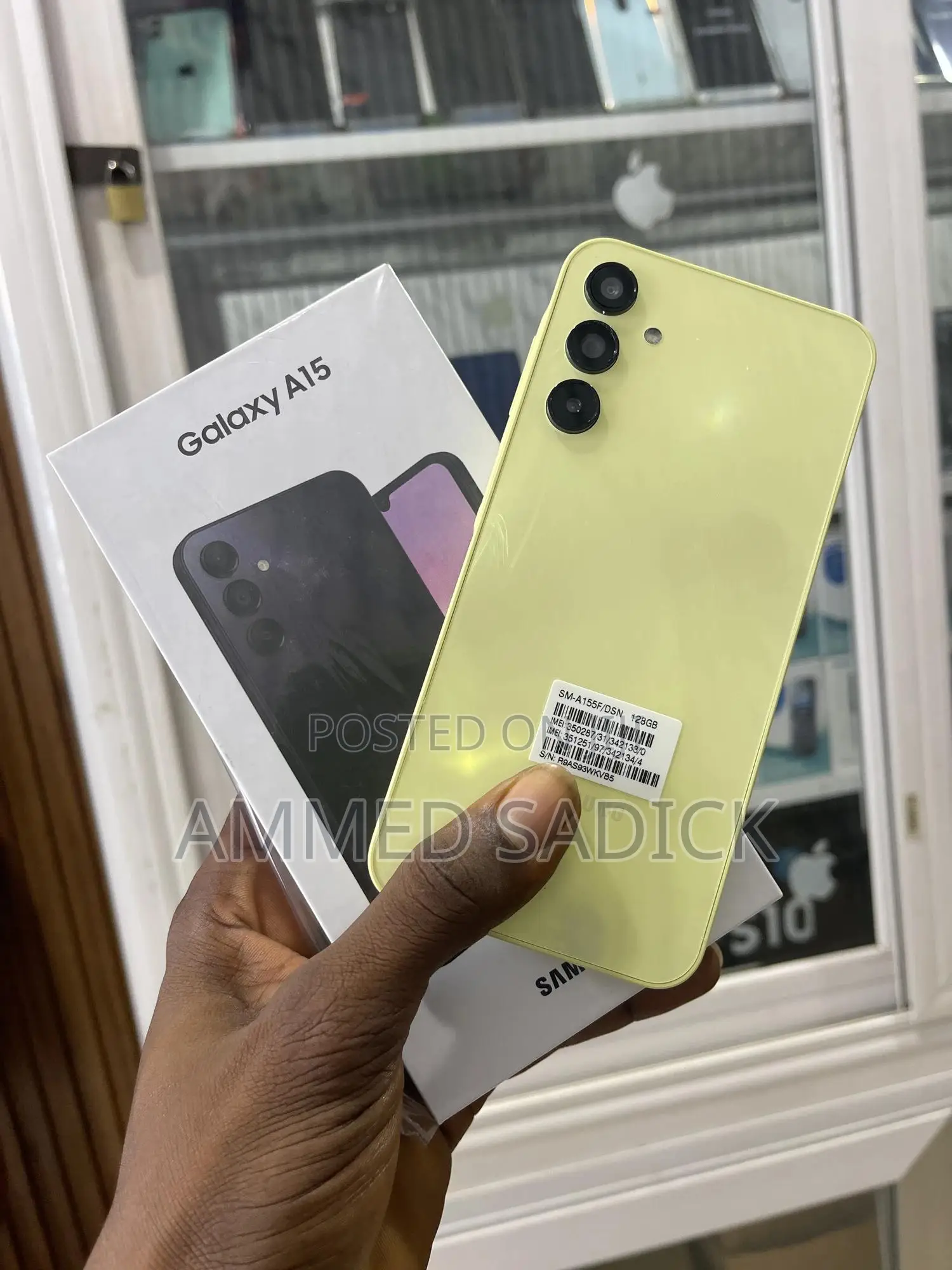 New Samsung Galaxy A15 128 GB Green