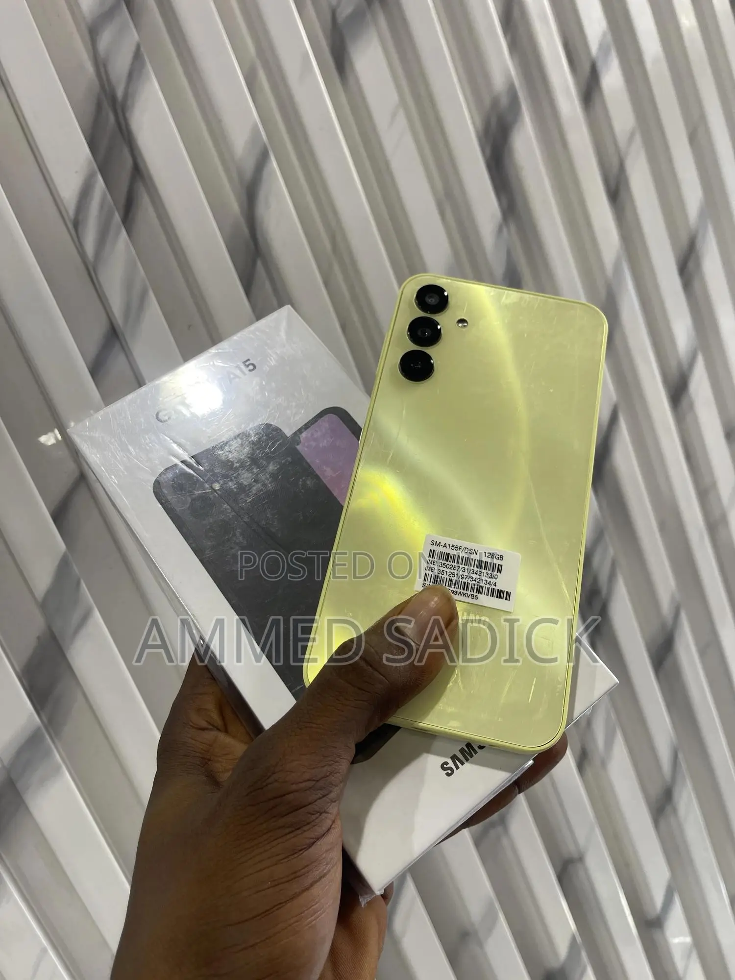 New Samsung Galaxy A15 128 GB Green