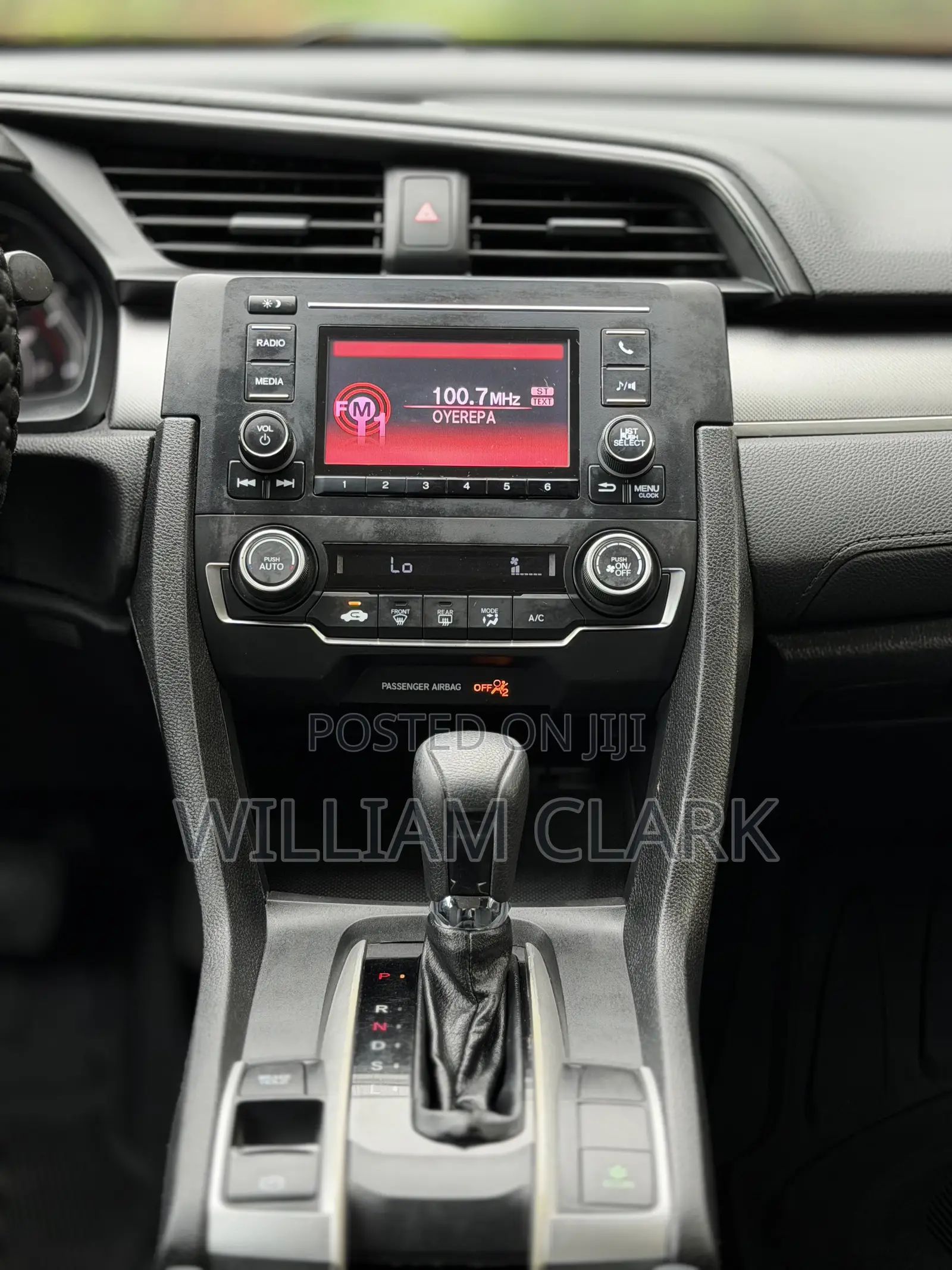 Honda Civic LX Sedan 2018 Black