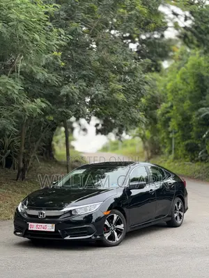 Honda Civic LX Sedan 2018 Black
