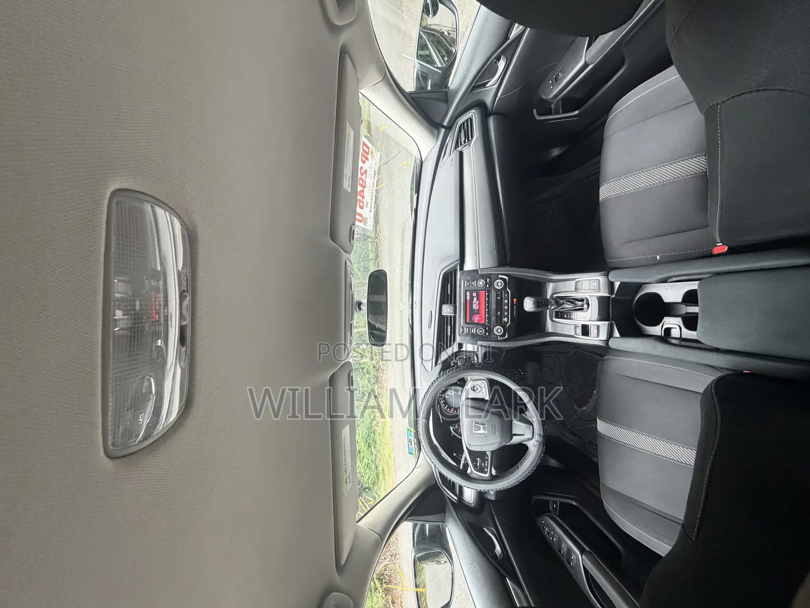 Honda Civic LX Sedan 2018 Black