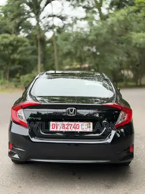 Honda Civic LX Sedan 2018 Black