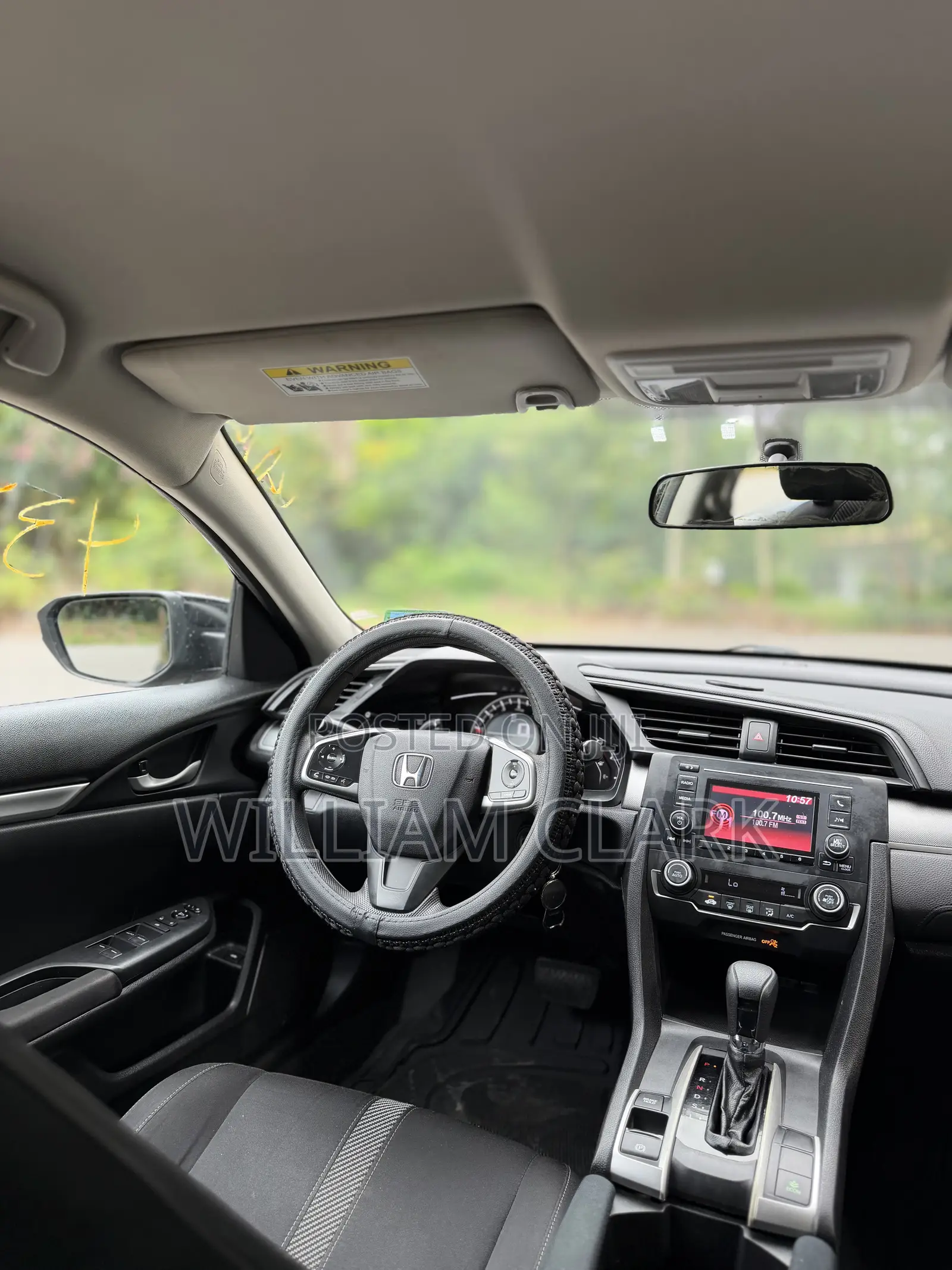 Honda Civic LX Sedan 2018 Black