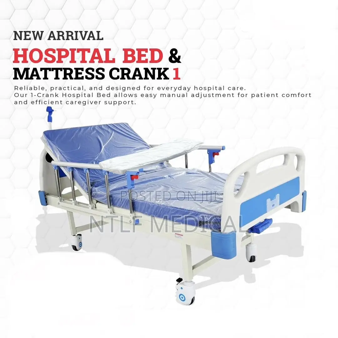 Hospital Bed One Crank