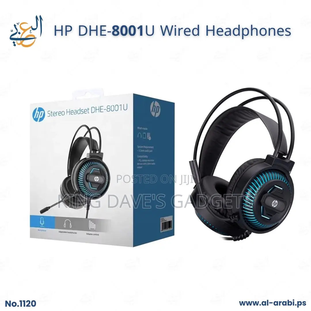 Hp Wired Gaming Headset With Microphone