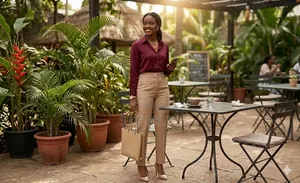 Zara Pants | High-Waist Pleated Trousers | Corporate Women's Outfit |
