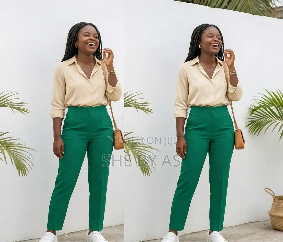 Zara Pants | High-Waist Pleated Trousers | Corporate Women's Outfit |