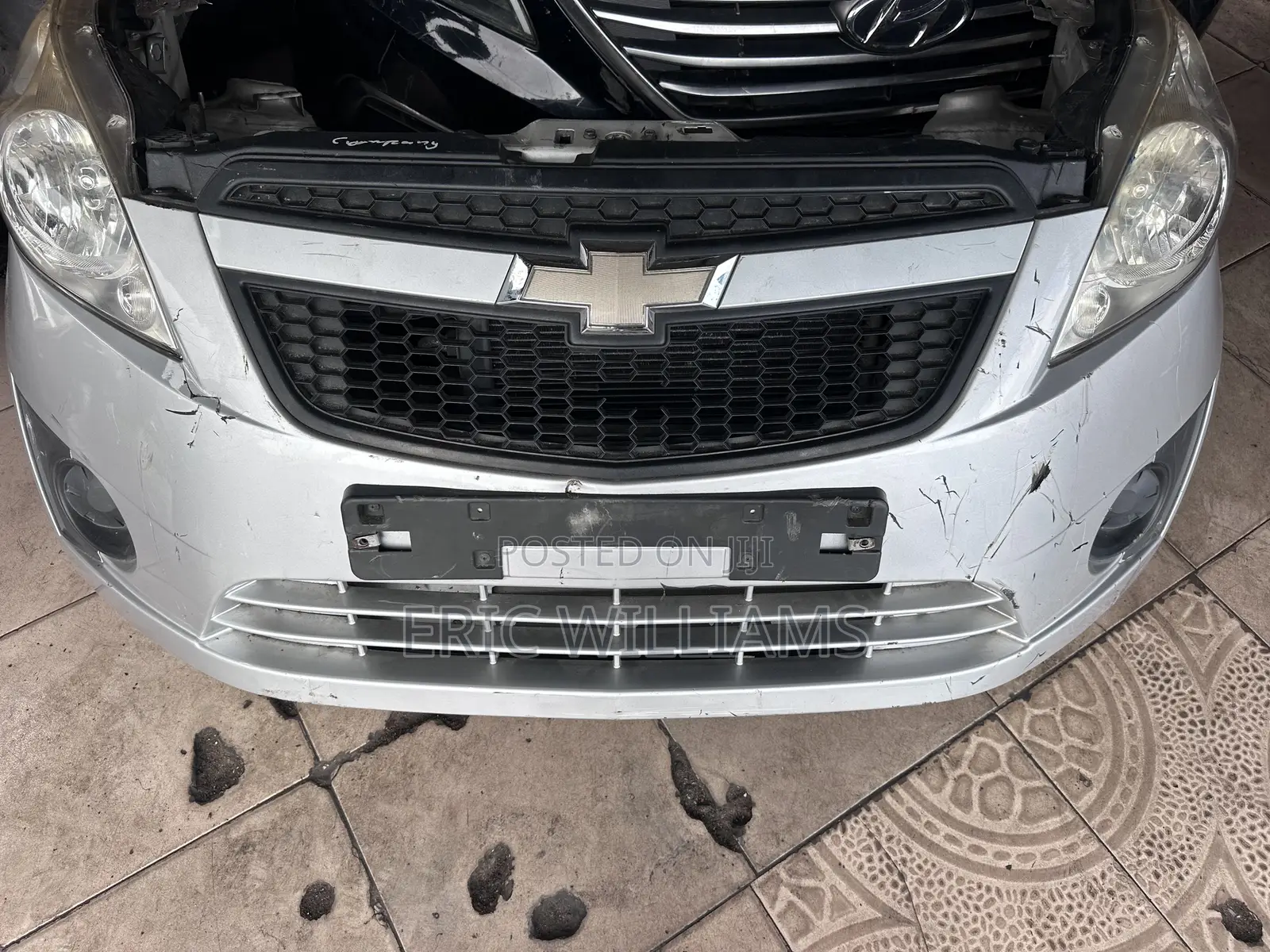 Chevrolet Spark Front Cut