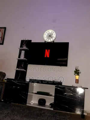 Tv Stand With Floating Shelves