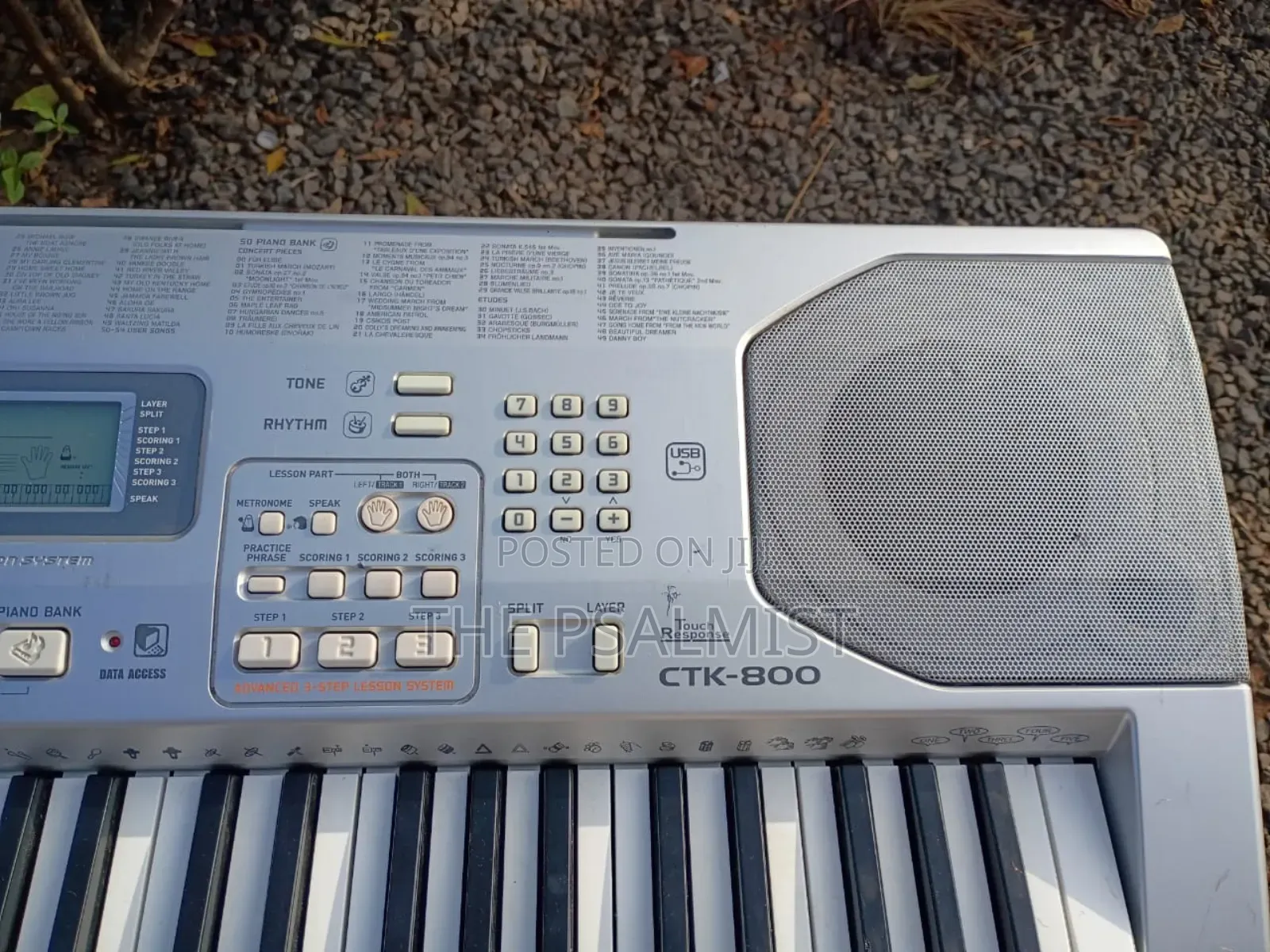 Casio CTK 800 Split Layer Transpose Usb Etc