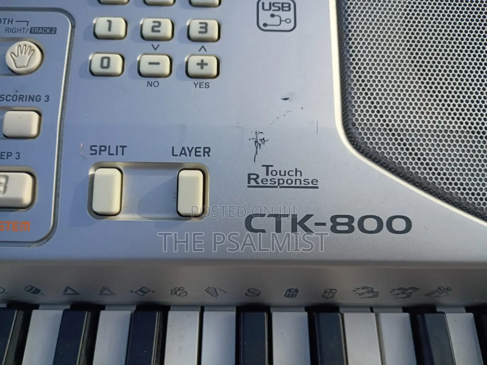 Casio CTK 800 Split Layer Transpose Usb Etc