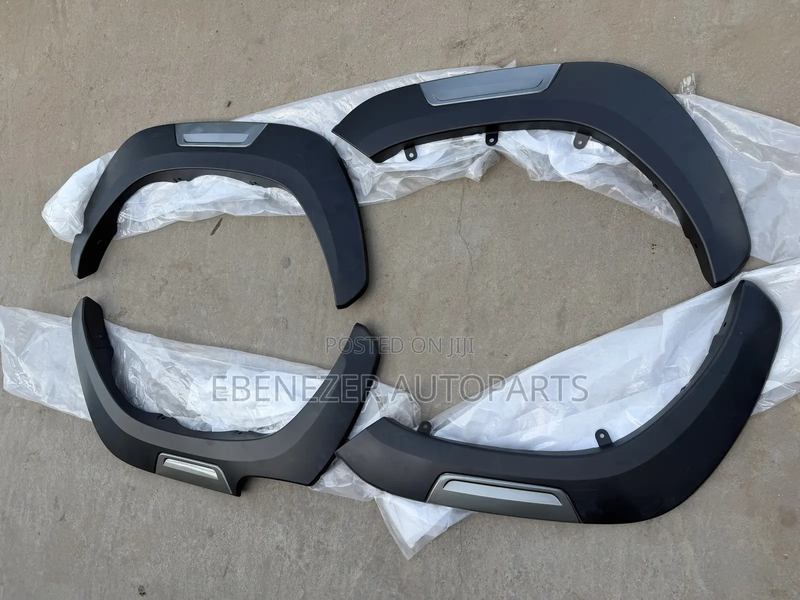 Toyota Hilux Fender Flares Mouldings 2015 2016 2017 2018 2019 2020