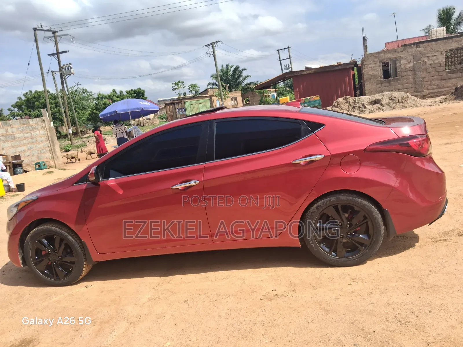 Hyundai Elantra 2015 Red