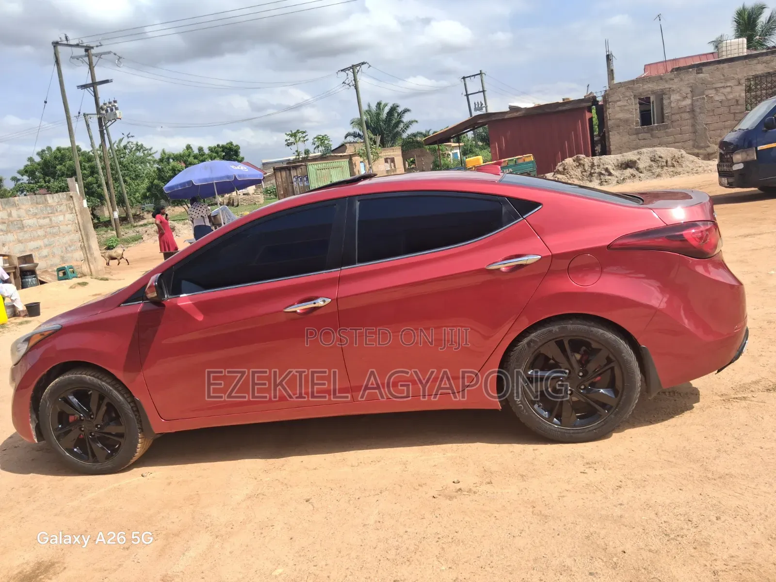 Hyundai Elantra 2015 Red