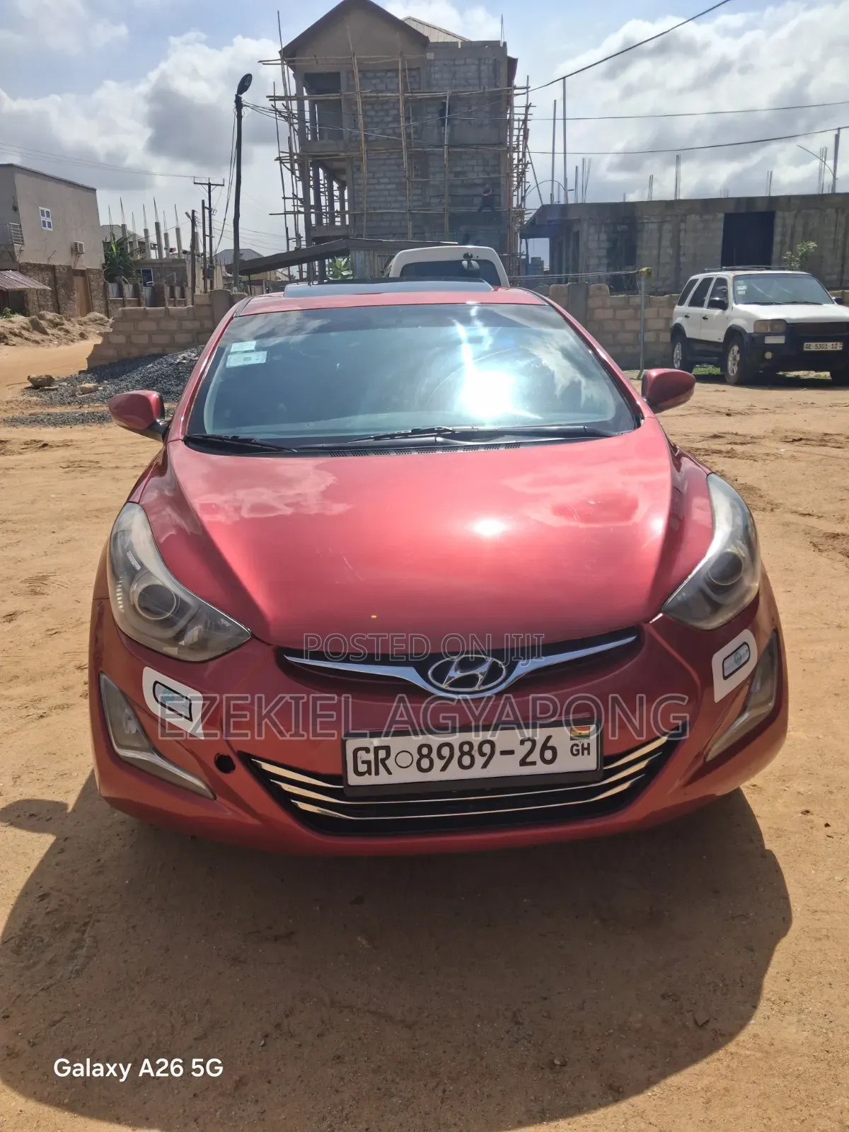 Hyundai Elantra 2015 Red
