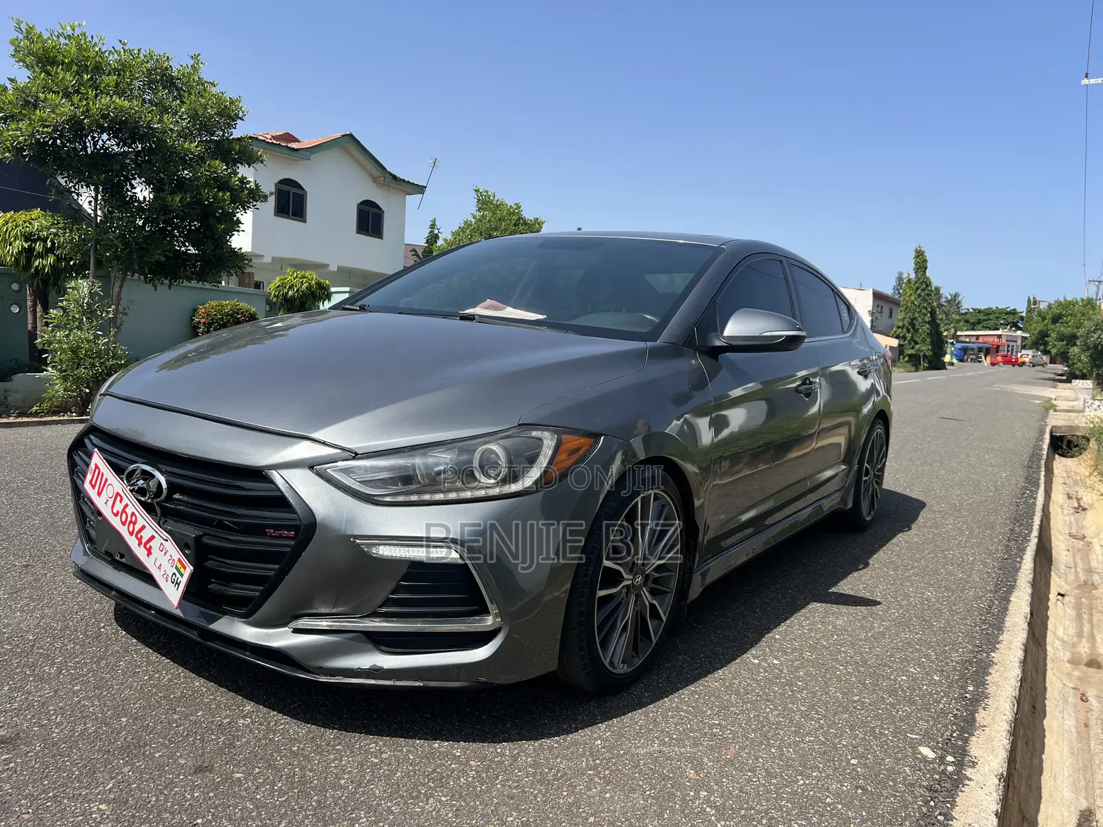 Hyundai Elantra Sport 2018 Gray
