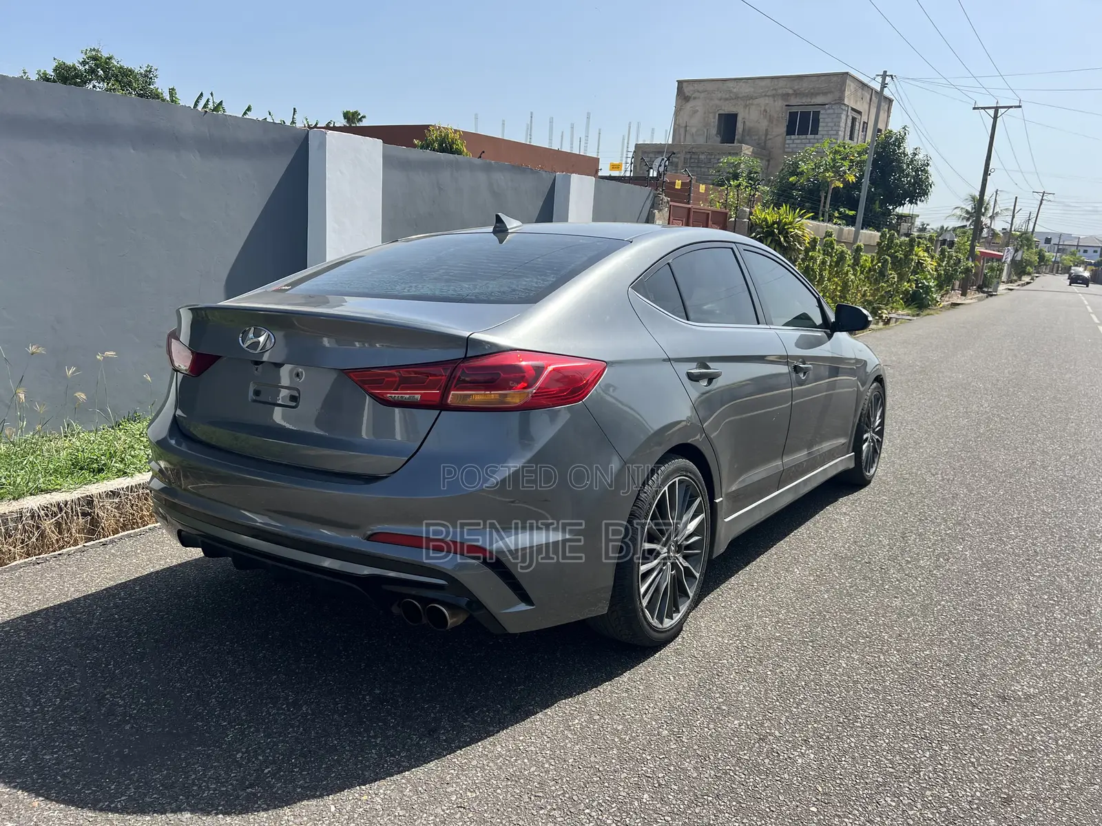 Hyundai Elantra Sport 2018 Gray