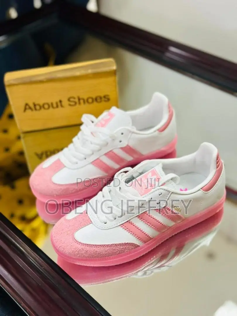 Original Adidas Samba Pink/White Ladies
