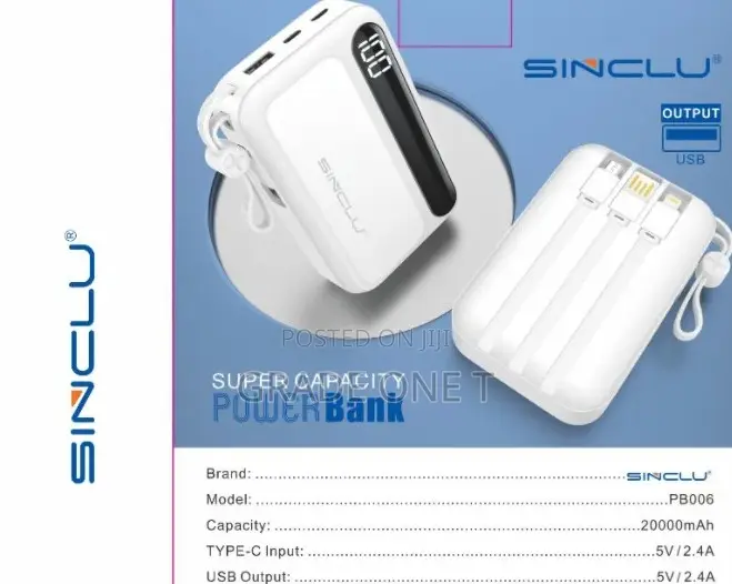Power Bank 20000mah