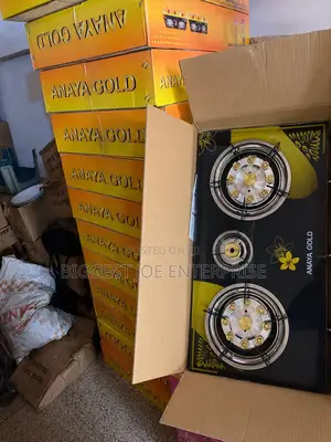 Anaya Gold Glass 3burner Stove